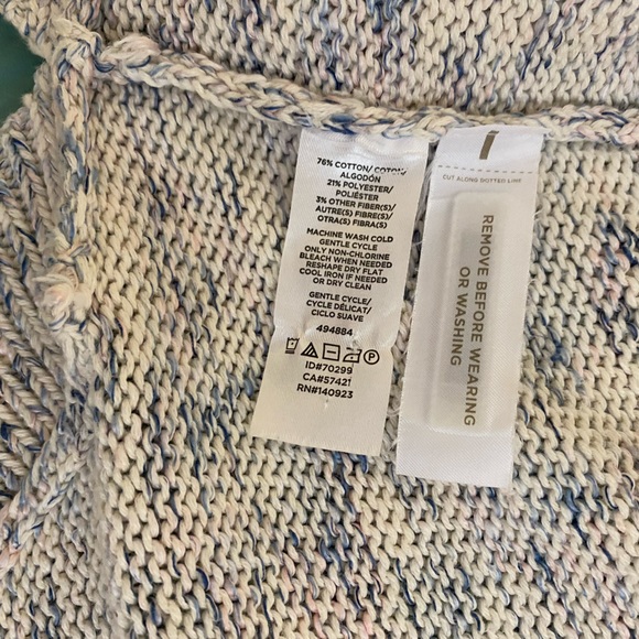 Loft multicolor soft cardigan XS - Picture 2 of 3